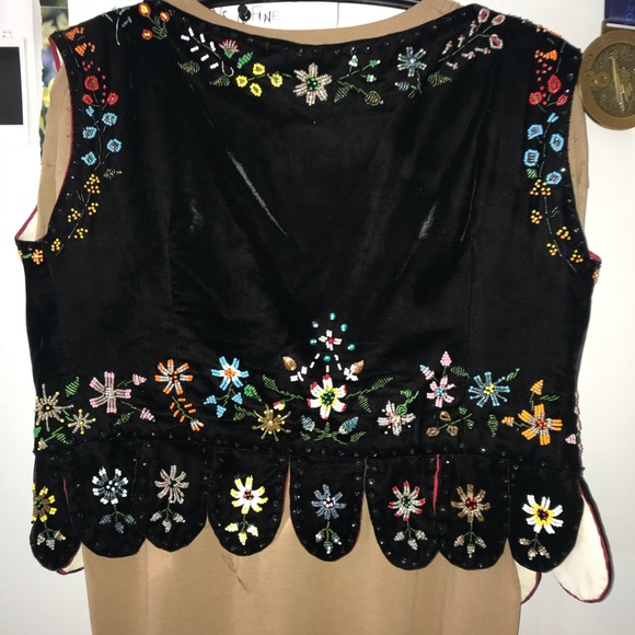 Beaded Vintage Vest - Picture 4 of 4